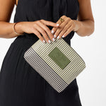Small Pouch - Cabana in Olive/Sandstone Aloha Collection