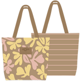 Reversible Swoosh in Hey Girl/Tan by ALOHA Collection