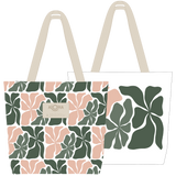 Reversible Tote Wavy in Vineyard by ALOHA Collection