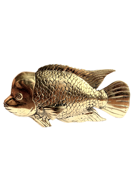 Gold Brass Fish