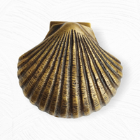 Petite Scallop Shell Door Knocker | by Pineapple Traders