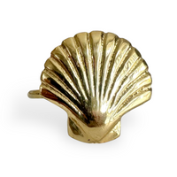 Brass Scallop Shell Napkin Ring