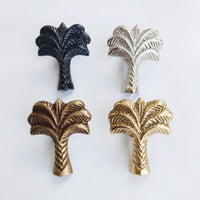 Brass Palm Tree Knobs | by Pineapple Traders