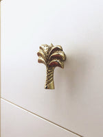Brass Palm Tree Knobs - Gold | by Pineapple Traders