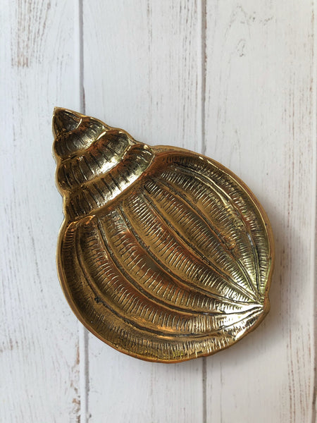 Brass Shell Dish – Pineapple Traders
