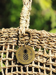 Brass Pineapple Traders Keyring Accessory