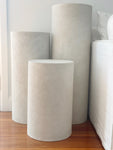 Rendered Honed Limestone Plinths - Local Pick Up Only