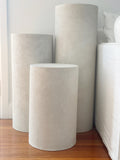 Rendered Honed Limestone Plinths - Local Pick Up Only