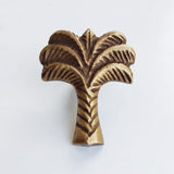 Brass Palm Tree Knobs - Antique | by Pineapple Traders