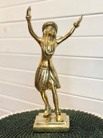 Brass Hula Girl Figurine ""Kailani" by Pineapple Traders