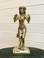 Brass Hula Girl Figurine "Nohea" by Pineapple Traders