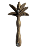 Brass Palm Tree Door Handle  |  by Pineapple Traders