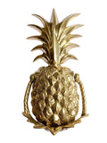 Pineapple Door Knocker - Large Brass