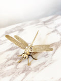 Gold Brass Dragonfly