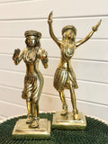 Brass Hula Girl Figurine by Pineapple Traders